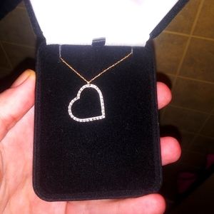 SOLD!! ON MER*CARI GOLD DIAMOND NECKLACE